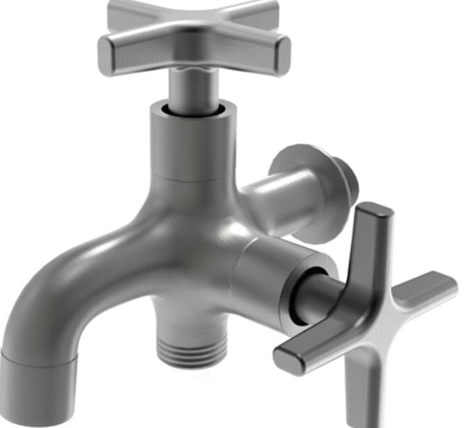 RHINE 2-WAY FAUCET GUNMETAL