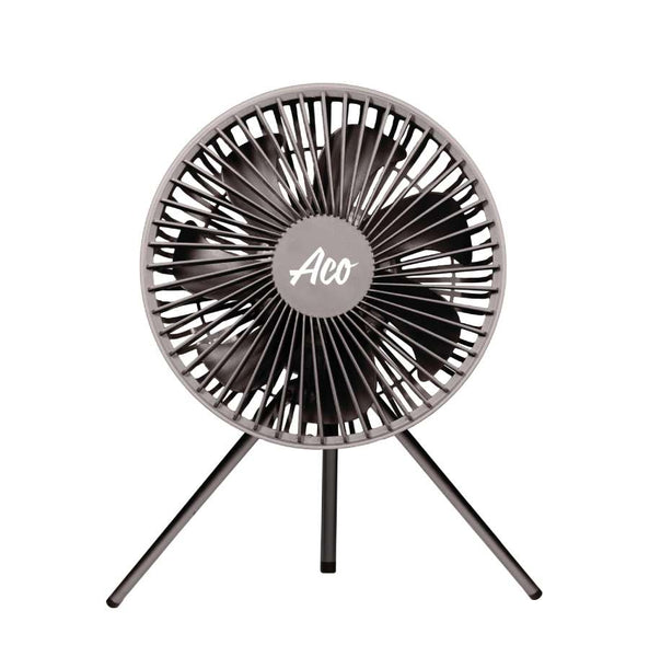 ACO TRIPOD MULTIFUNCTION FAN RECHARGEABLE 9"