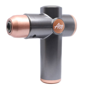 MASSAGE GUN LCD GRAY / ROSEGOLD