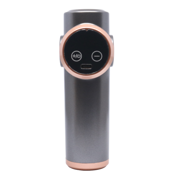 MASSAGE GUN LCD GRAY / ROSEGOLD