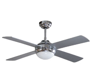 CEILING FAN WITH LIGHT 4-BLADES 42" 230V 50W-70W