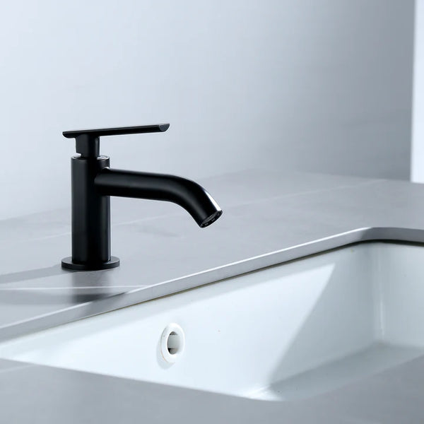 BASIN TAP MATTE BLACK DANUBE SERIES