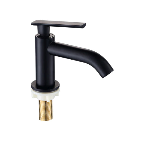 BASIN TAP MATTE BLACK DANUBE SERIES