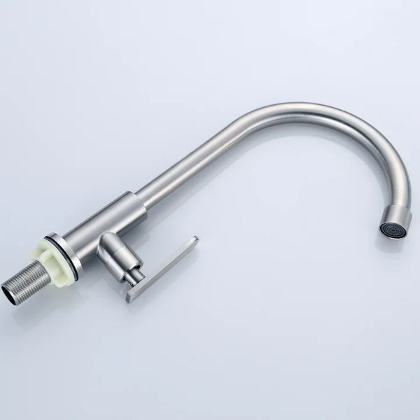 PILLAR TAP GOOSENECK STAINLESS STEEL YARRA SERIES