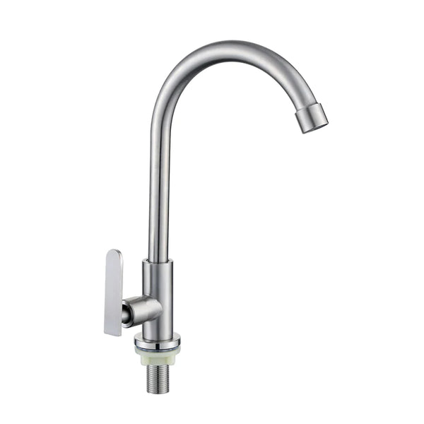 PILLAR TAP GOOSENECK STAINLESS STEEL YARRA SERIES