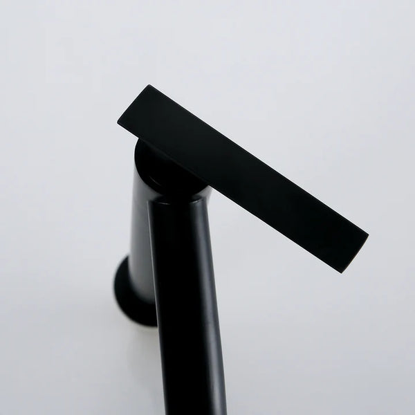 HIGH PILLAR TAP MATTE BLACK DANUBE SERIES