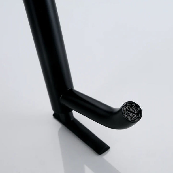 HIGH PILLAR TAP MATTE BLACK DANUBE SERIES