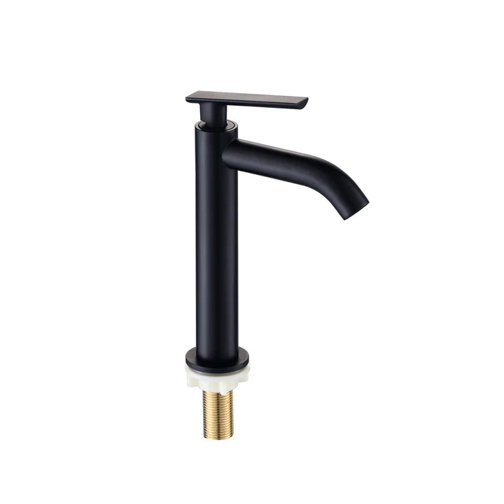 HIGH PILLAR TAP MATTE BLACK DANUBE SERIES