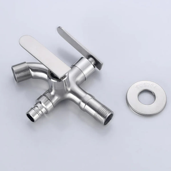 2 WAY WALL TAP STAINLESS STEEL YARRA SERIES