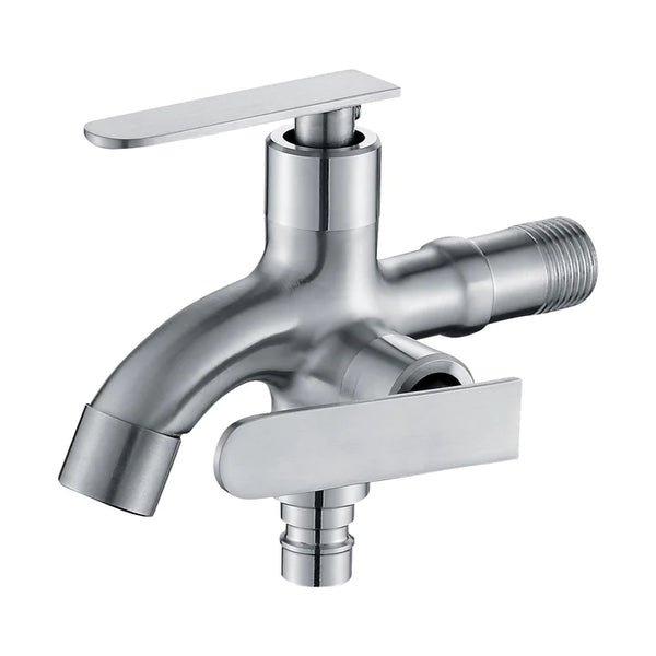 2 WAY WALL TAP STAINLESS STEEL YARRA SERIES