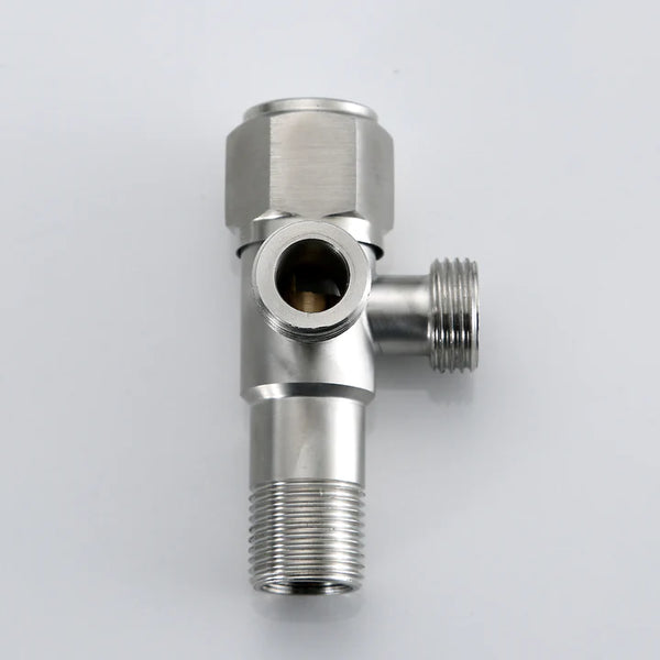 ANGLE VALVE TWO WAY M1/2" X M1/2" STAINLESS STEEL