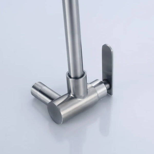 WALL TAP GOOSENECK STAINLESS STEEL YARRA SERIES